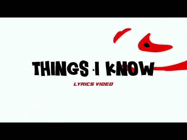 Runtown - Things I Know (Official Lyric Video)