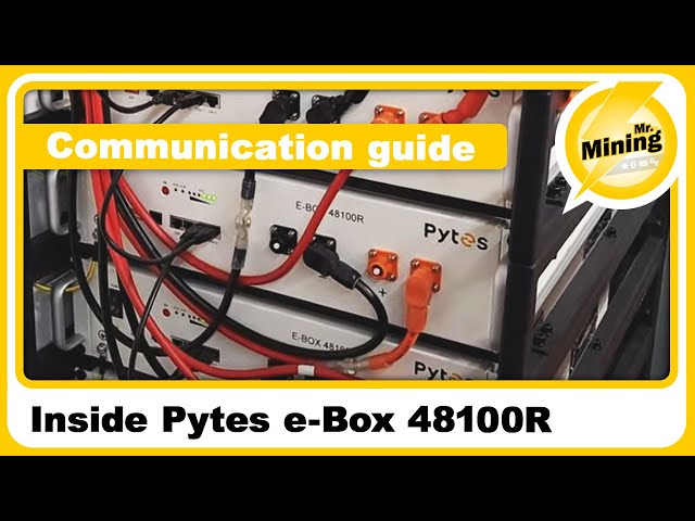 Inside Pytes e-Box 48100R & communication guide mit Deye hybrid Inverter