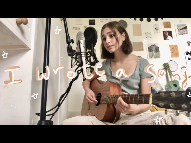 I wrote a song... I saw you in my dream by Lexie Carroll