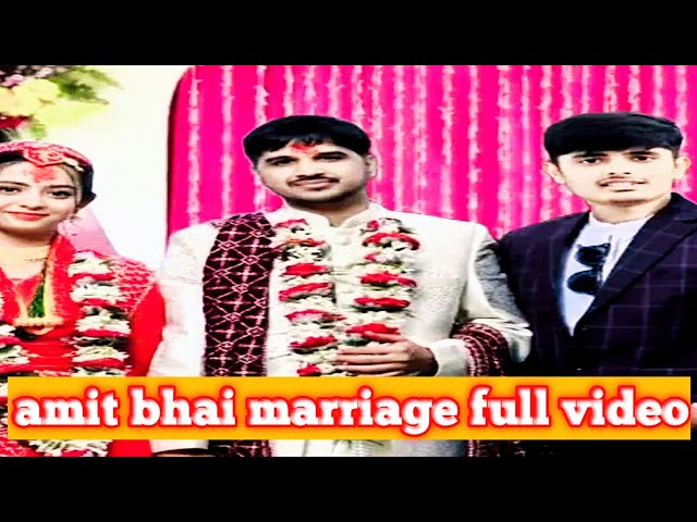 amit bhai marriage full video ।। desi gamer ।।
