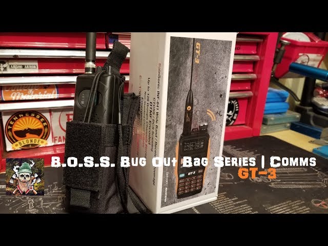 B.O.S.S. Bug Out Bag | Series | Comms