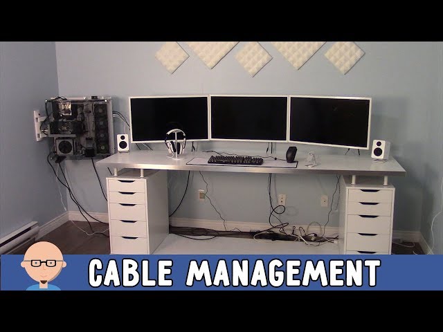 New Home Office - Cable Management