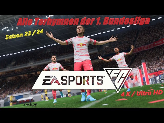 Alle Torhymnen der 1. Bundesliga 23/24 in EA FC 24 nachstellen | EA FC 24 | 23/24 | 4 K / UHD