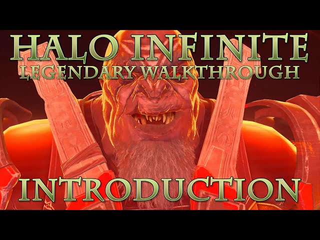 Tyrant's Halo Infinite Legendary Walkthrough - The Scorpion Gun and Introduction (4K UHD)