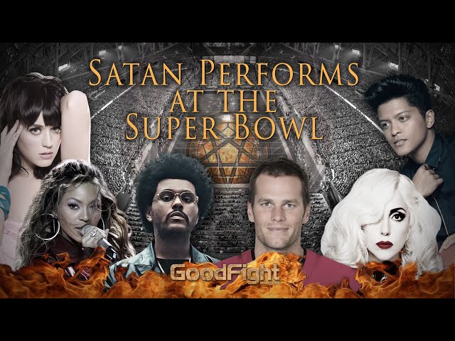 Satan Performs at the Super Bowl