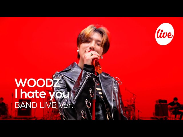 [4K] WOODZ - “I hate you” Band LIVE Concert [it's Live] K-POP live music show