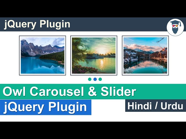 jQuery Owl Carousel Plugin Tutorial in Hindi / Urdu