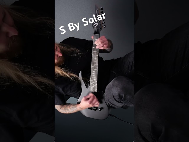 My new brand S By Solar! Check out this 3/4 scale guitar! #metalguitarist #metalguitar #guitar