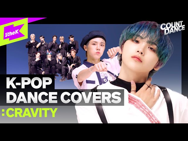 [4K] 큐티청량몽환섹시 CRAVITY | MONSTA X BTS SKZ NCT TXT SVT aespa | K-POP Cover Dance Medley | COUNT DANCE
