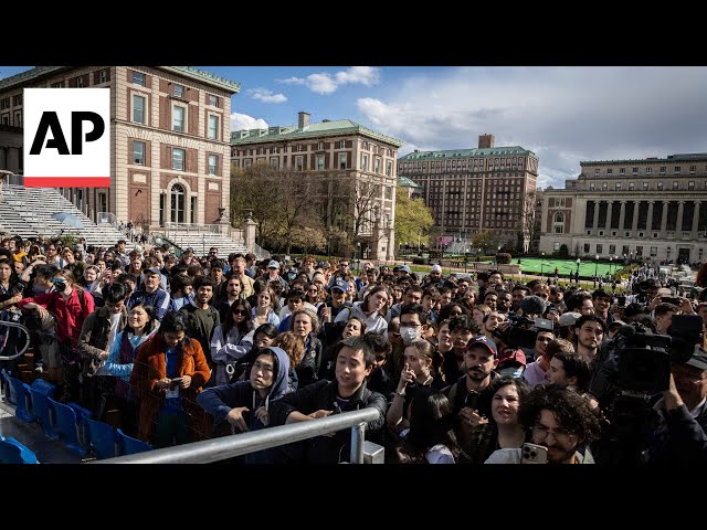 Students protesting across US campuses ask colleges to cut financial ties with Israel