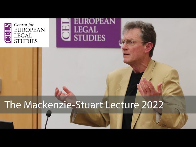 Saving Football from Itself: Why and How to Re-make EU Sports Law: 2022 Mackenzie-Stuart Lecture