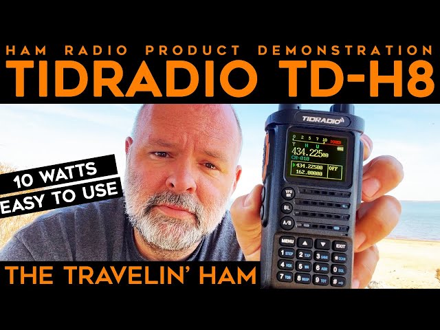 Tidradio TD-H8: Repeater Hunting with 10 Watts and a Yagi