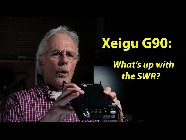 XEIGU G90 - Wacky SWR Issue.....Resolved