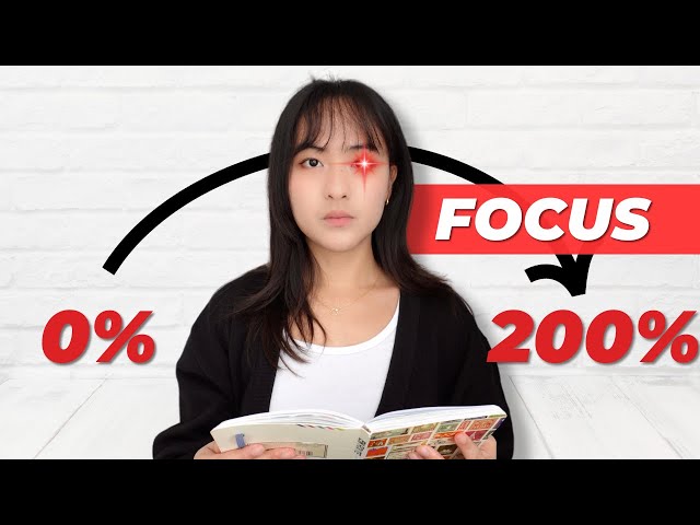 How To Stop DAYDREAMING While Studying: Get FOCUSED in 5 mins
