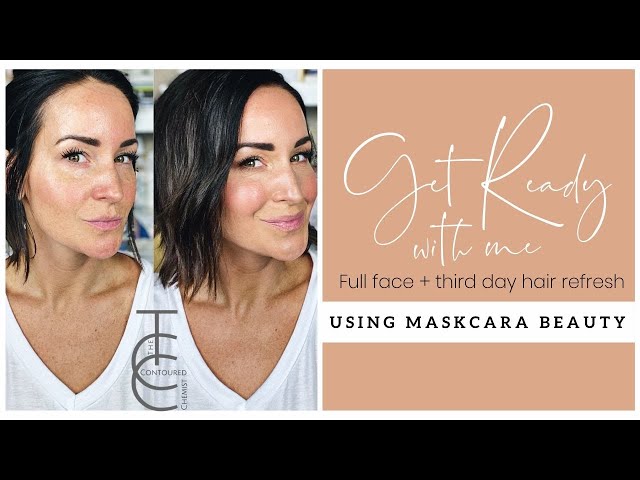 Get Ready with Me | Seint (formerly Maskcara Beauty) Makeup & Third Day Hair with L'ange
