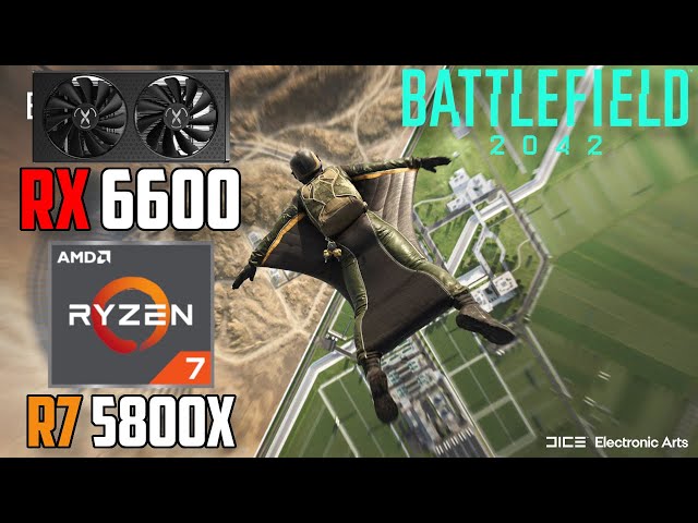 Battlefield 2042 : RX 6600 + Ryzen 7 5800X | 1440p - 1080p | High & Low Settings