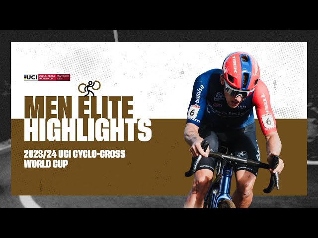 Waterloo - Men Elite Highlights - 2023/24 UCI Cyclo-cross World Cup