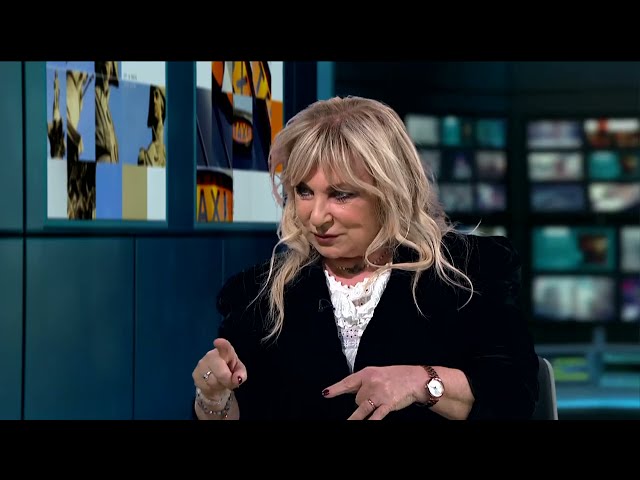 Helen Lederer on ITV London News discussing her new memoir ‘Not That I’m Bitter’