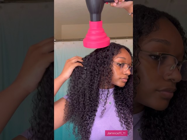 CurlyMe HAIR 20inch  Kinky Curly Beginner Friendly V part Wig | Use my Code "CMTT for 15% OFF⚡