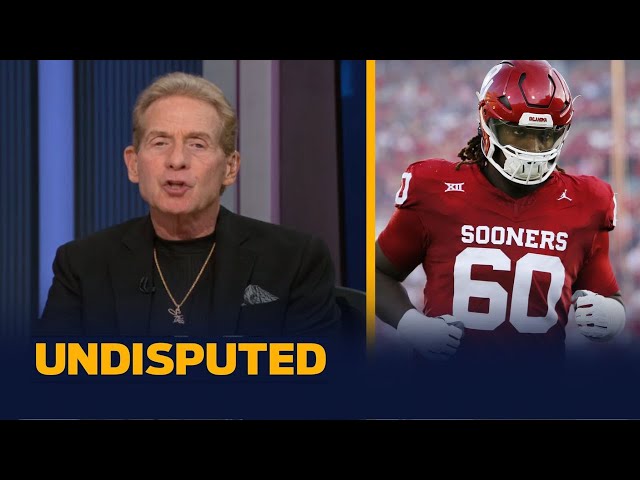 UNDISPUTED | Skip and Irvin reacts to Dallas trades down, selects OL Tyler Guyton 29th overall