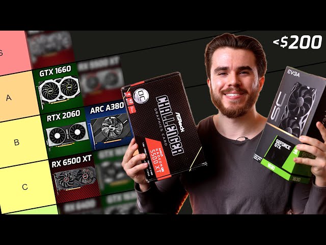 The Best & Worst Budget Graphics Cards Ranked! - Tier List