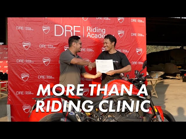 Learning to ride the Ducati way! | DRE Riding Academy