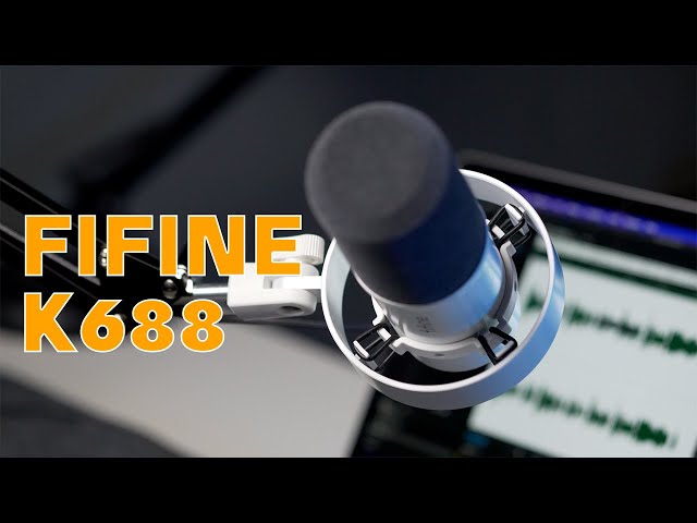 افضل مايك للبودكاست لتحسين جودة صوتك | FIFINE FIFINE K688
