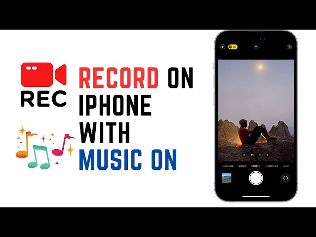 How to Record video on IPhone Camera with Music 🎵 Playing on phone