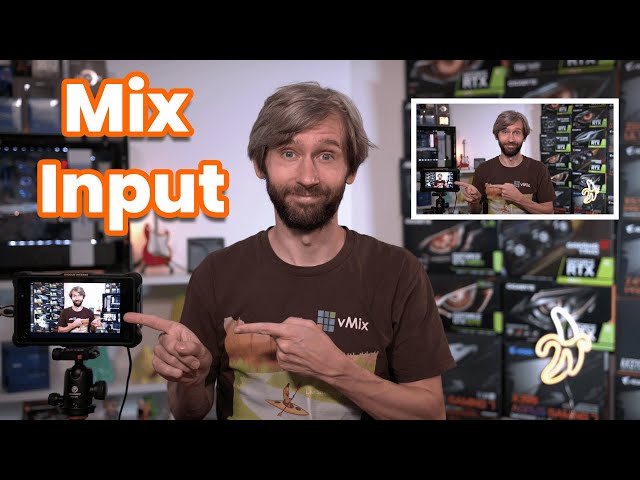 How To Use The Mix Input- Create a separate Mix for overlays, layers and outputs.