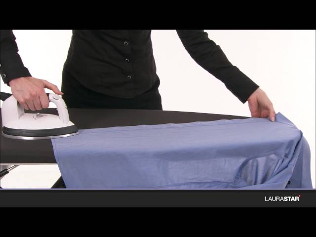 How to iron a shirt in 2 minutes - Laurastar