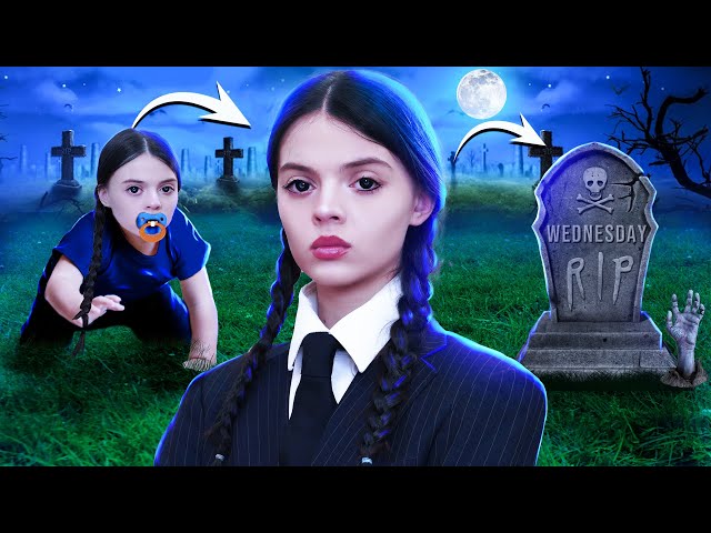 Wednesday Addams from Birth to Death || @AF-Series