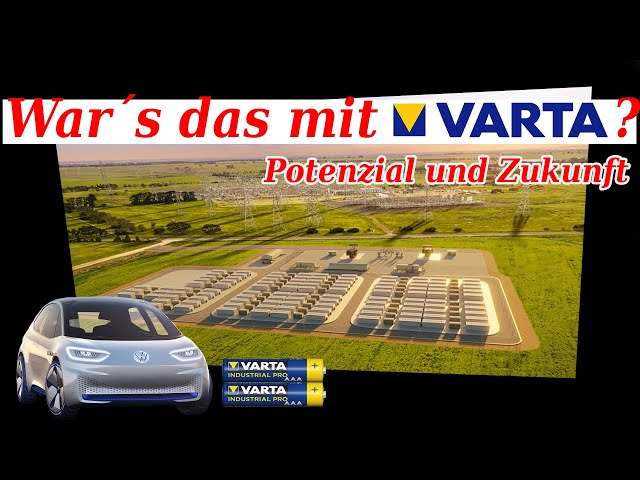 Varta AG Crash -40% | Deutsche Zukunftshoffnung oder Luft raus?
