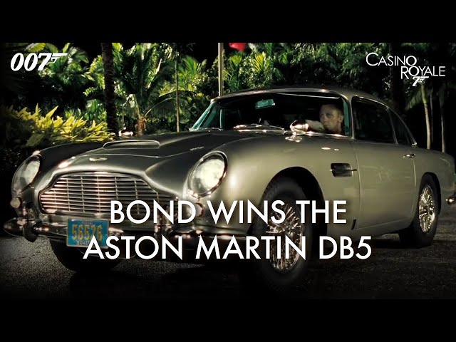 CASINO ROYALE | 007 Wins Aston Martin DB5 – Daniel Craig | James Bond
