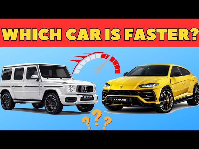 Can You Guess Which Car is FASTER? 🏎️