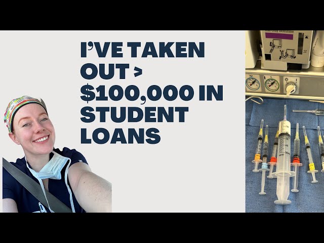 CRNA School Student Loans-End of Year One