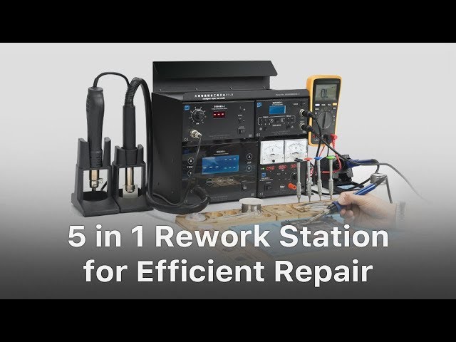 5 in 1 Integrated Rework Station - Born For Efficient Repair