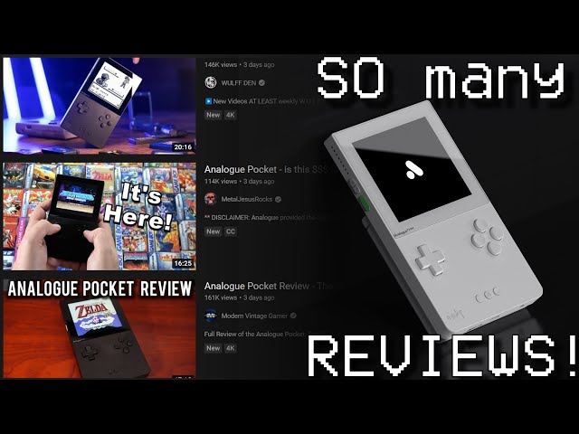 Did the flood of Analogue Pocket reviews bug you a little?