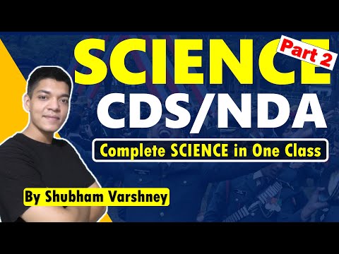 SCIENCE CDS/NDA PYQs