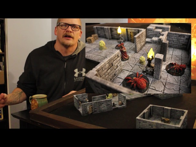 3D Printed Terrain! A ROOM DESIGN with Tilescape