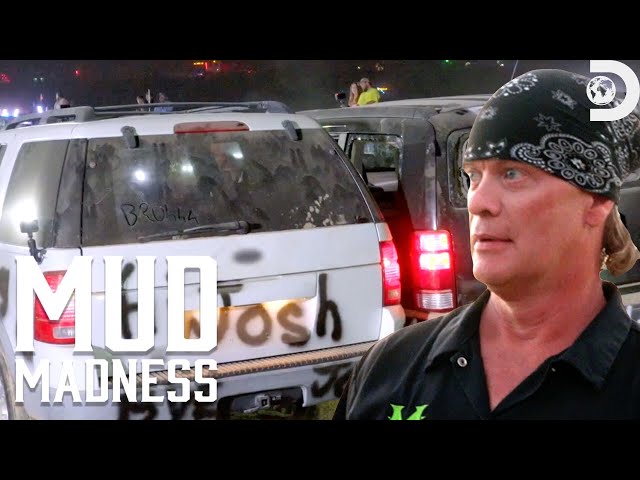 Tough Truck Challenge: Bryce Sparks vs Josh Carmon | Mud Madness | Discovery