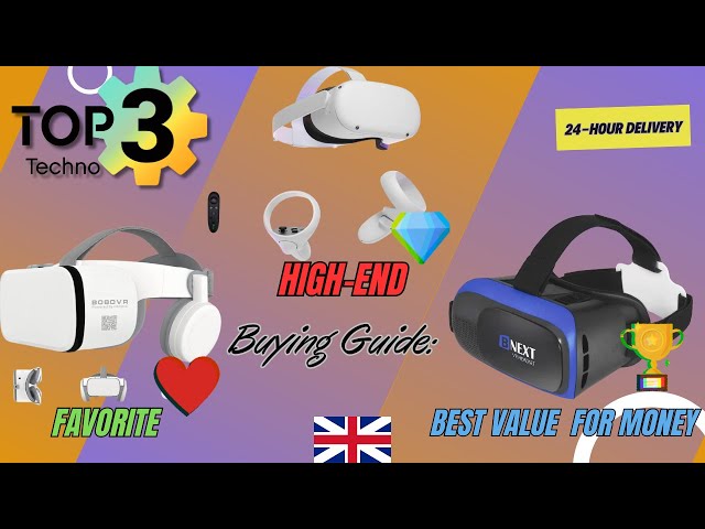 Immersive experience guaranteed! Top 3 of the best VR headsets for all budgets 😏