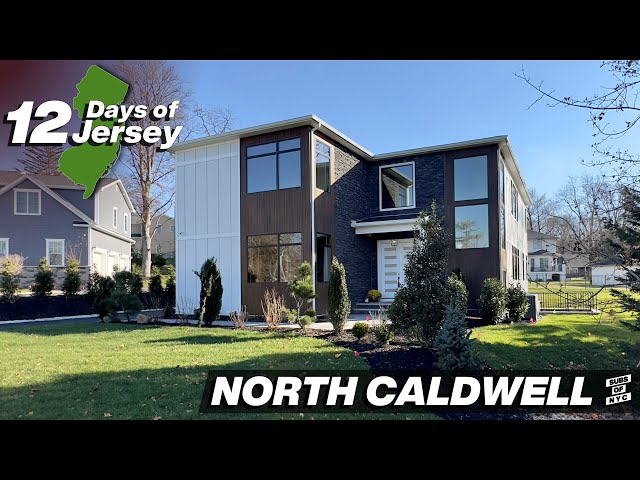 Inside a Modern North Caldwell NJ New Construction Home for the #12DaysofJersey