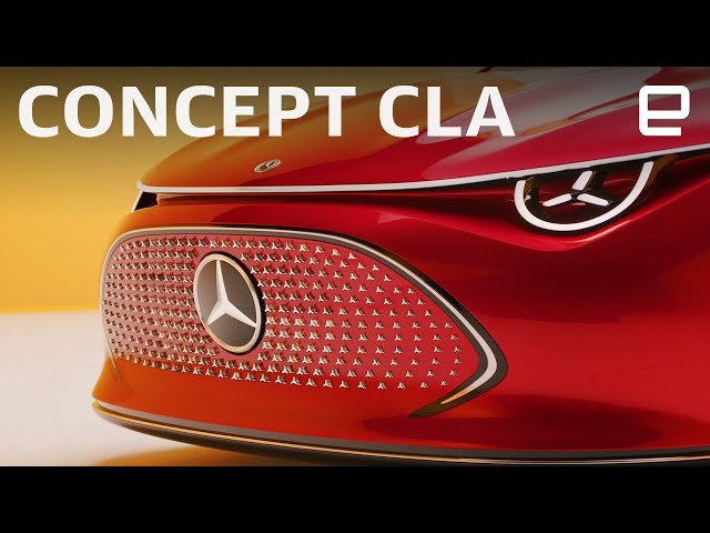 Mercedes-Benz Concept CLA Class mixes big range and big style