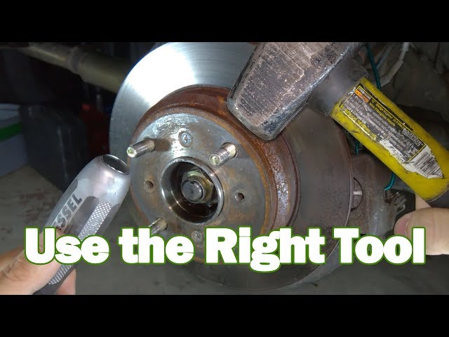 The Right Way to Remove Honda Brake Rotor Screws