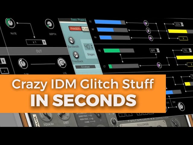 Crazy Glitch Effects with FREE PLUGINS and Reason 11 Rack 😲