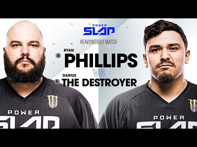 The Return of the King | Ryan Phillips vs Darius The Destroyer | Power Slap 5 Full Match