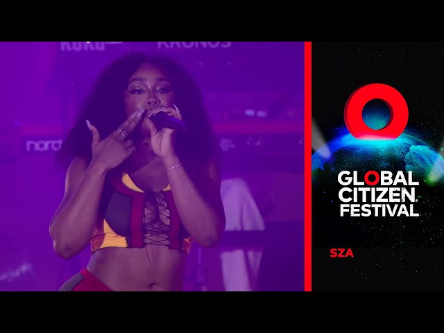 SZA Performs 'Kiss Me More' | Global Citizen Festival: Accra