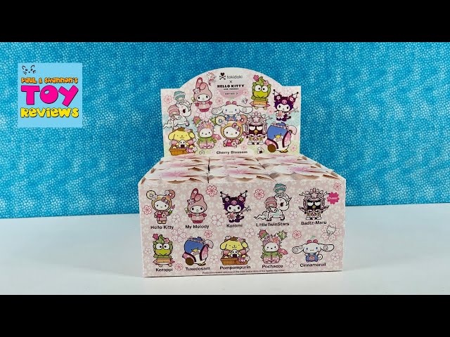 Tokidoki X Hello Kitty and Friends Cherry Blossom Series 3 Blind Box FIgure Unboxing