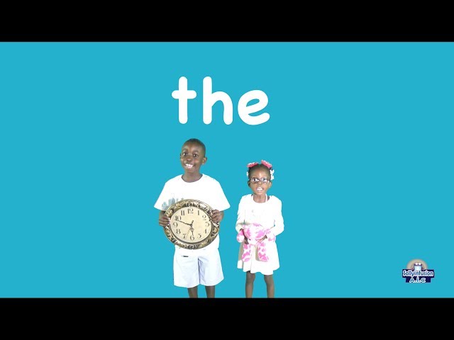 Sight word "the"
