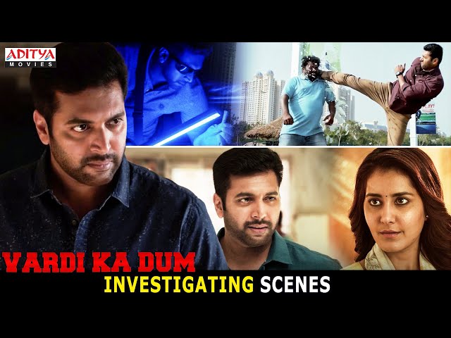 Vardi Ka Dum Superhit Movie Investigation Scene | Hindi Dubbed Movies | Jayam Ravi | Raashi Khanna